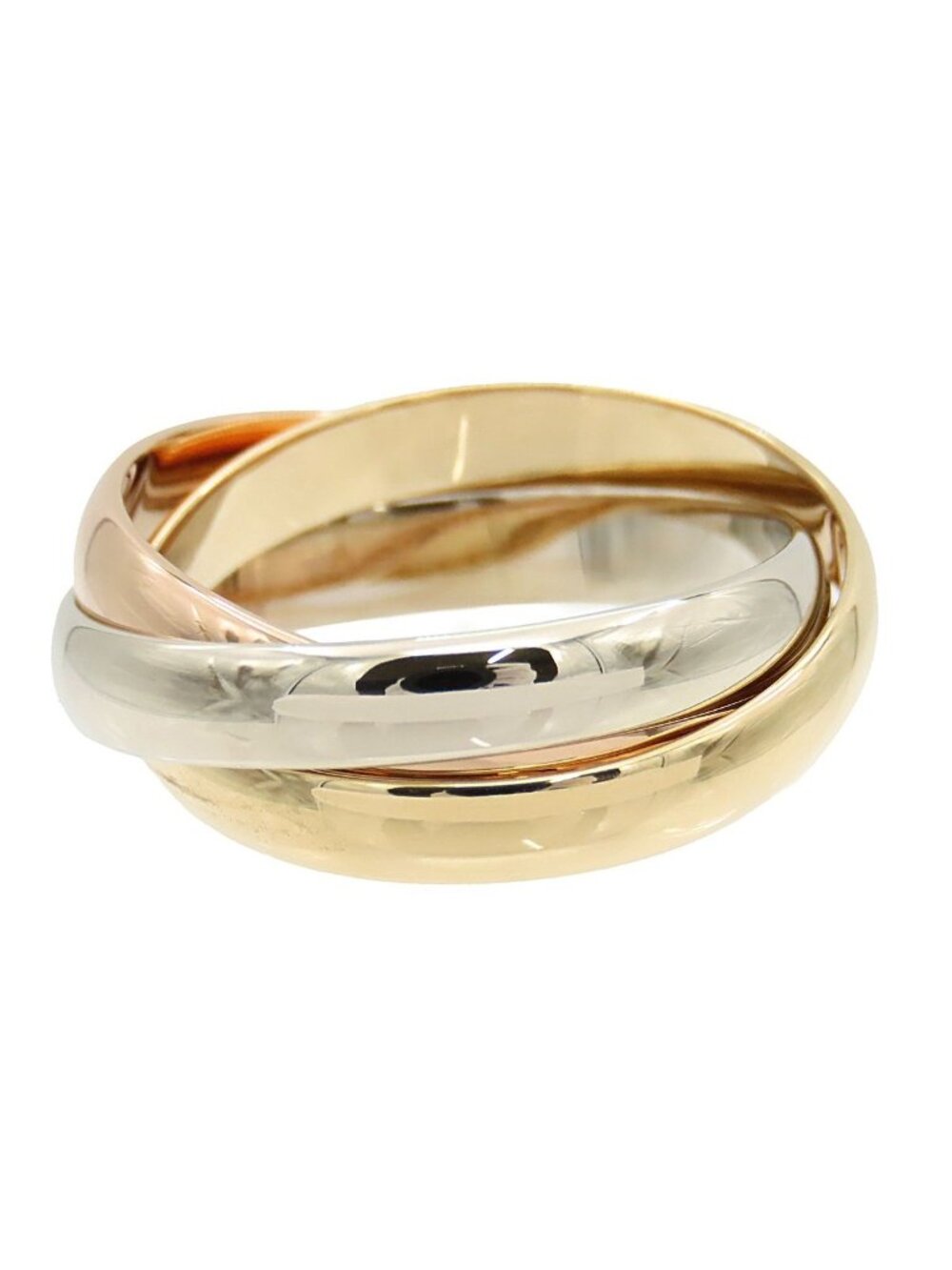 Cartier Trinity Ring MM Three Color Gold - Picture 2 of 9